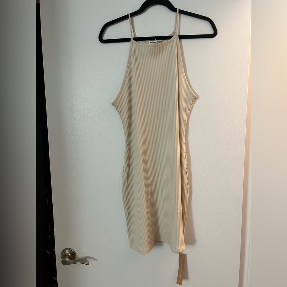 REFORMATION Bone Knit Dress